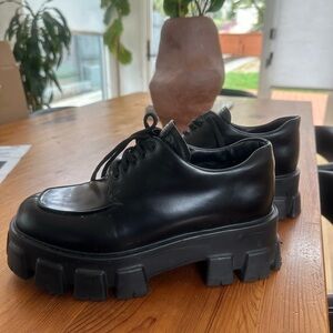 Prada Monolith Brogues